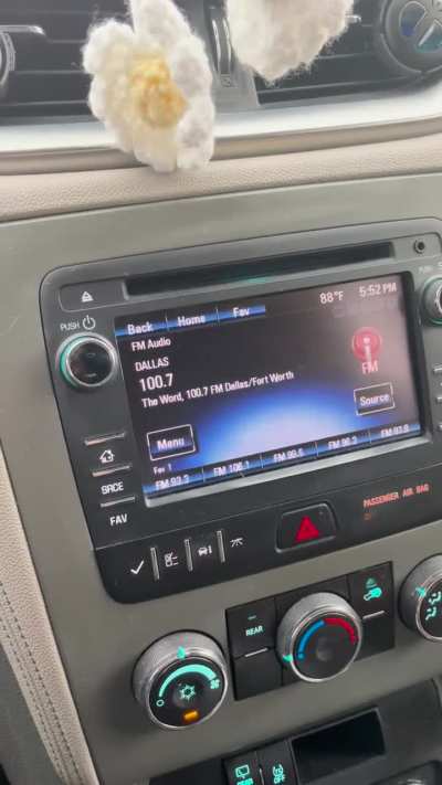 100.7 Radio station frequency randomly starts becoming severely warped during preachers sermon
