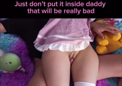 You promised you wouldn&rsquo;t daddy
