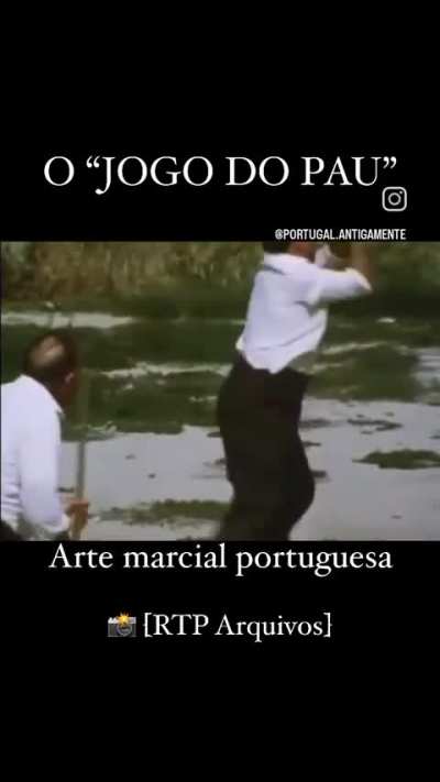"Jogo do pau" portuguese martial art