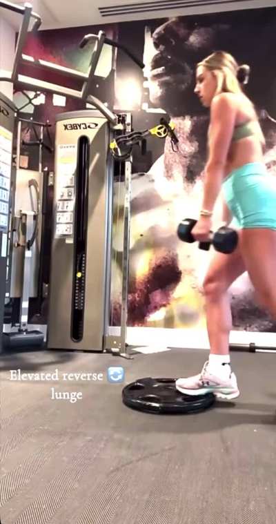 Haley Workout today!🏋️&zwj;♀️💦