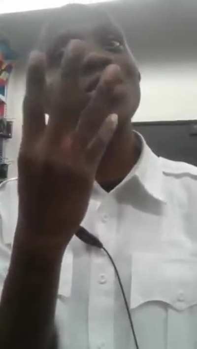 Customer accuses security guard of being racist