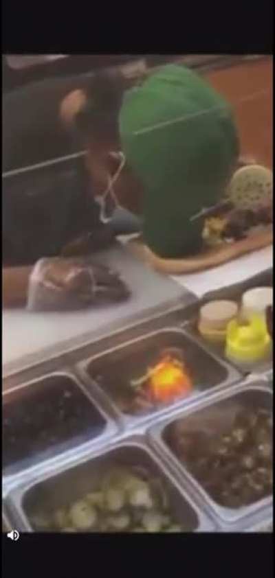 She was just counting the olives