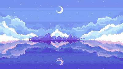 Some say that in those mountains you can see the bluest clouds and the most crystalline sea