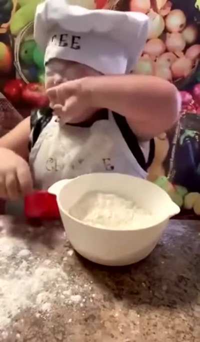 Когда хочешь повторить повара из кулинарного шоу