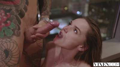 Tori Black Swallowing Cum
