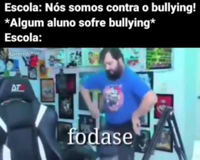 Me fale a sua escola que j&aacute; fez isso.