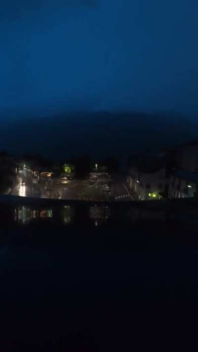 a summer thunderstorm, at the end the of the vid, every lightning i "catched"