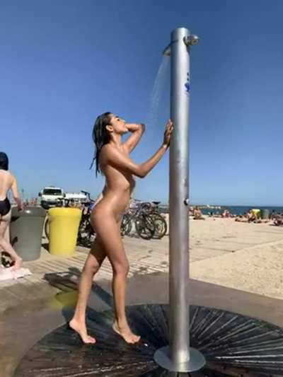 Getting Frivolous at a Public Beach