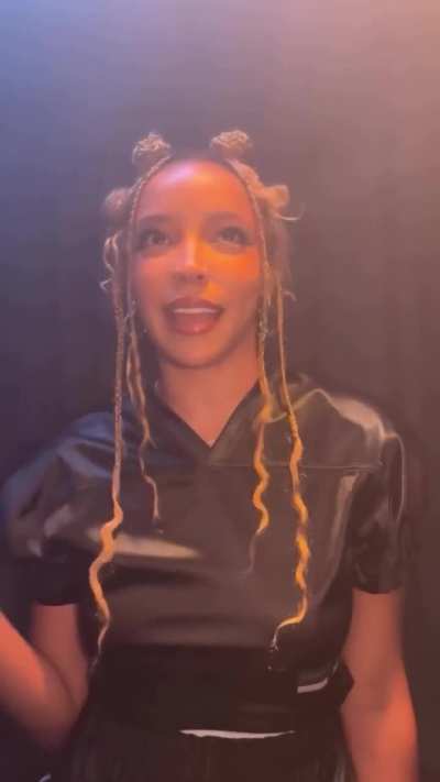 Tinashe Slays in Nasty-Inspired Outfit at Alexander Wang Show