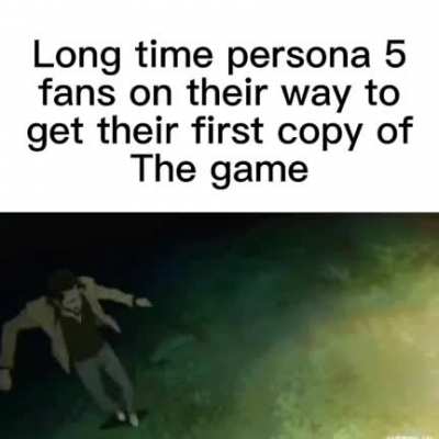 My final persona fans have never played persona joke