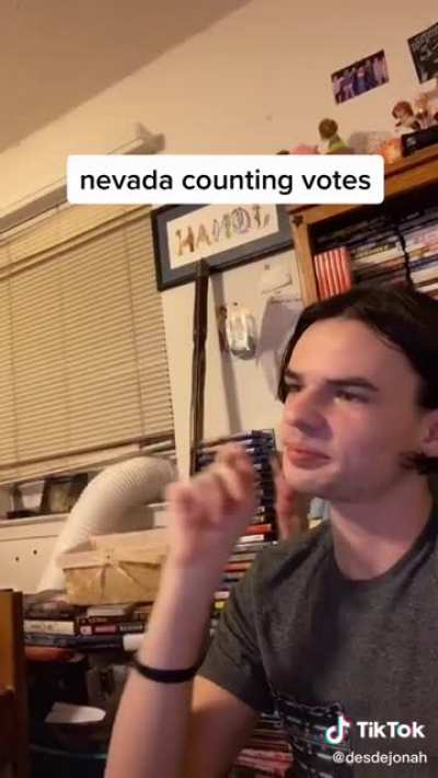 Nevada counting votes