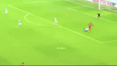 The composure and tackle was unreal