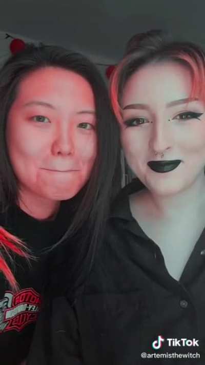 Yellow into red