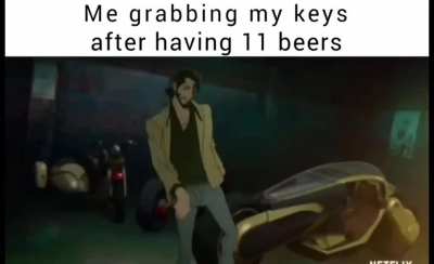 85% of accidents are caused by sober drivers let that sink in