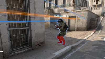 [CS:GO] Dodging a deagle bullet with a smoke (from r/csgo)