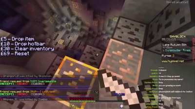 Minecraft Challenges with TommyInnit be like