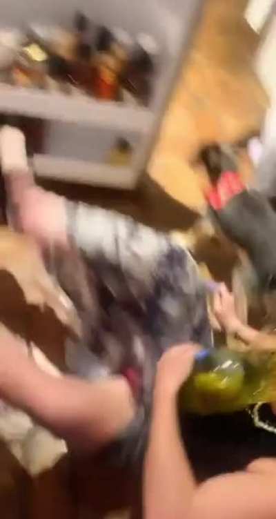 The way she was absolutely baptized 💀