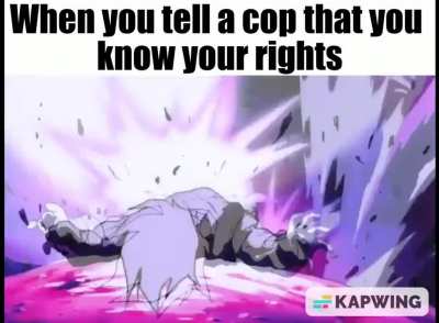 Stop resisting!