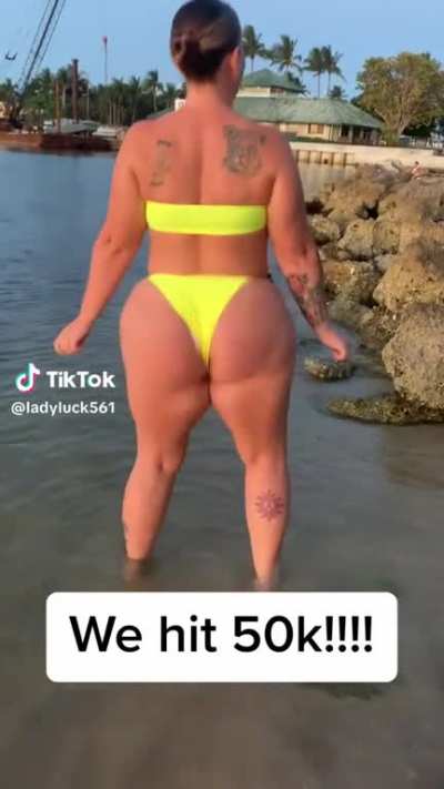 Congrats to her on 50k 👏🏽🎉