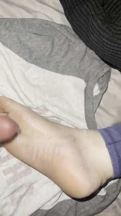 Fucking my wife&rsquo;s sleepy foot