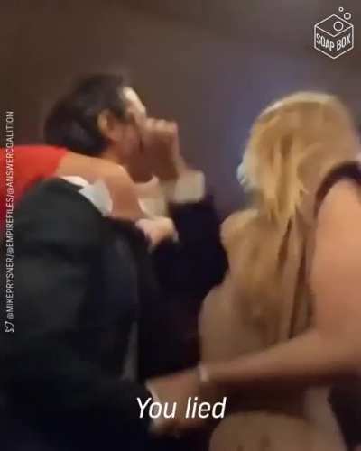&ldquo;A million Iraqis are dead because you lied, my friends are dead because you lied, you need to apologize!&rdquo; - Iraq war veteran Mike Prysner confronts George W. Bush at his red carpet event