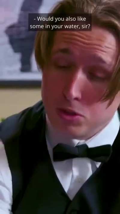 nice waiter