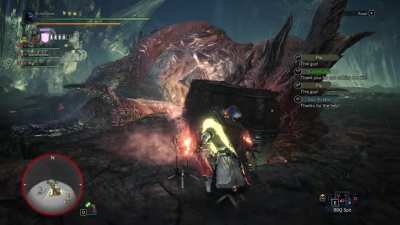 This clip is the sole reason why I love Monster Hunter