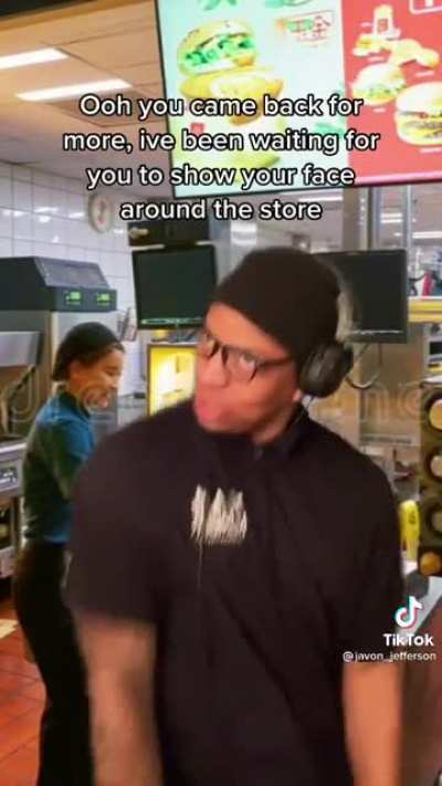 Welcome to McDonald&rsquo;s watchu wanna get
