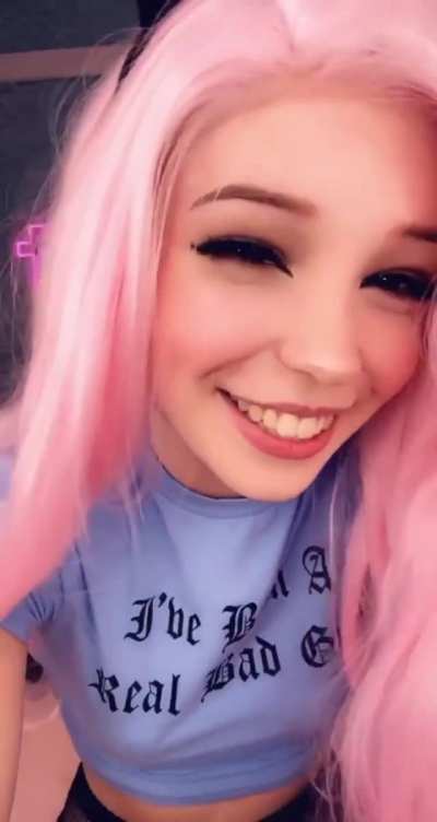 Someone finally showed tits @belledelphine