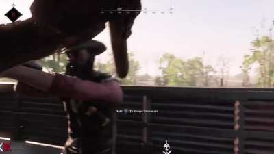 Sometimes you gotta give em the cold steel