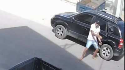 Drug dealer starts dancing after killing gang rival in Brazil