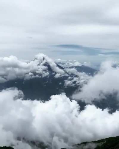Holding His Redbull On Volc&aacute;n de Fuego.