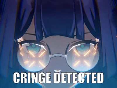 When Pela sees you posting cringe