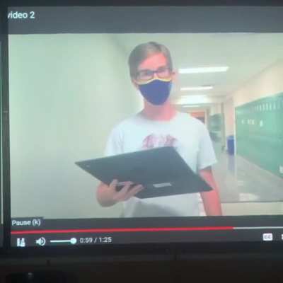 remember to watch your video submission all the way through to make sure you used the right clips before turning it in for class review