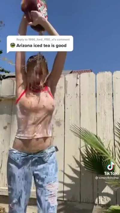 That's one way to cool off