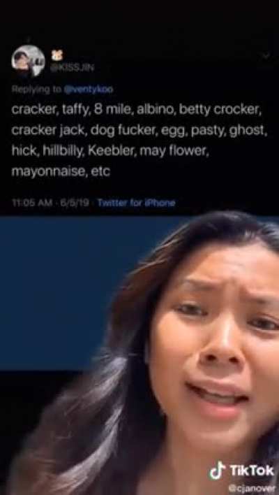 Shit happens when you're racist