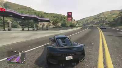 Why not to cut through the gas station?