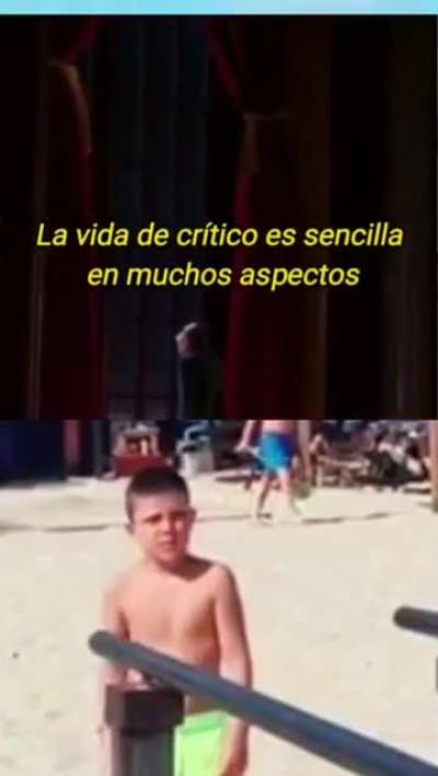 la vida de un critico