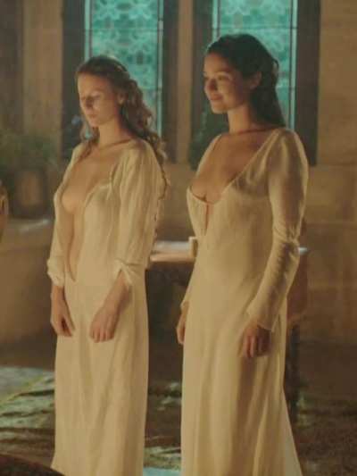 Anne-Sophie Franck (a.k.a. the waitress from Inglorious Basterds) &amp;amp; Annelise Hesme in Inquisitio s01e03-06 (2012)