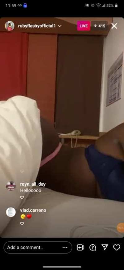 Still got more IG LIVE videos 
