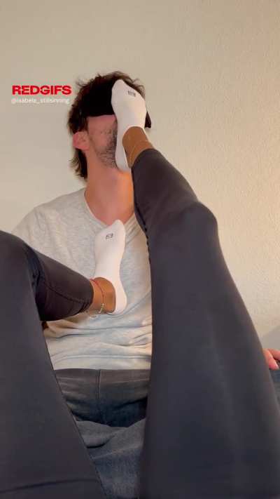 Go on&hellip; worship my socks