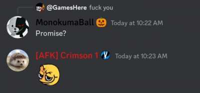 Someone sent me this yesterday and it was based off an argument I was having the day before. Sometimes I love discord.