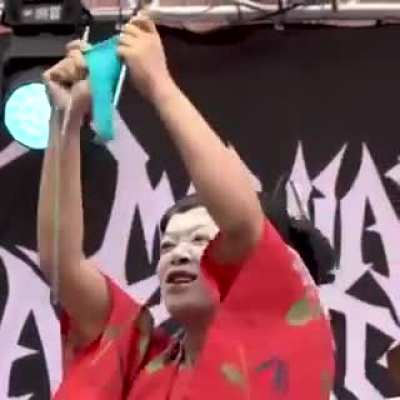 The first-ever Heavy Metal Knitting World Championships have taken place in Finland. This is probably the strangest thing you'll see today.