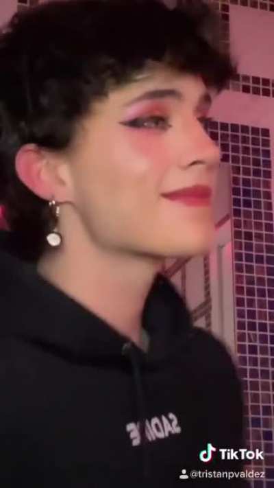 Since the last time I posted this cutie he got some hearts melting...here's tristanpvaldez in makeup for ya guys.