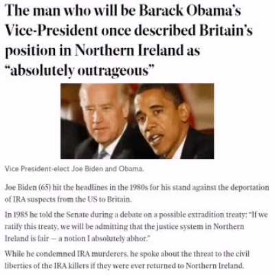 The BBC? I&rsquo;m Irish!
