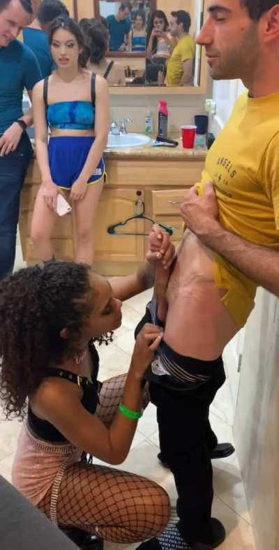 She can really suck a dick