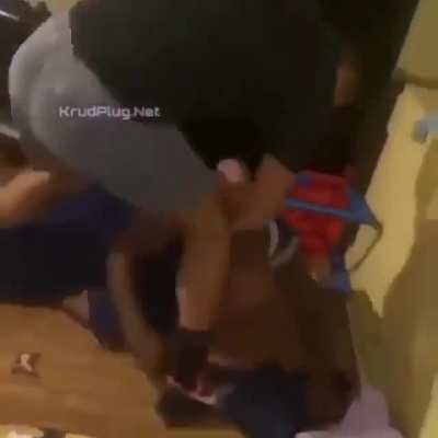Guy was dating his mother and was beating her but now he gets a beating
