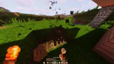 The classic meeting with a creeper