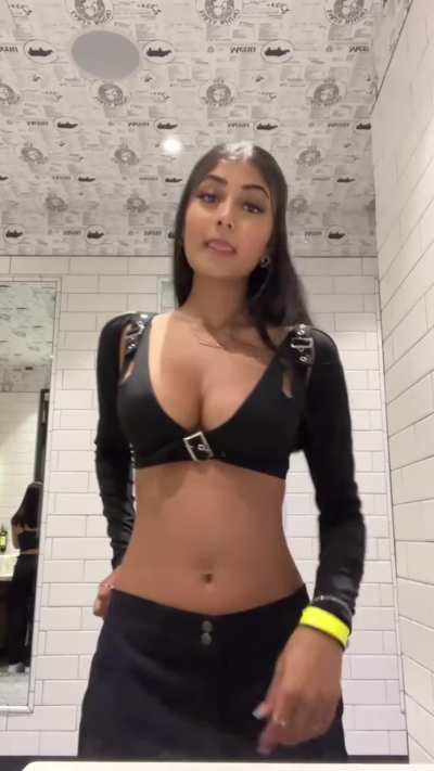 busty ramneet showing off