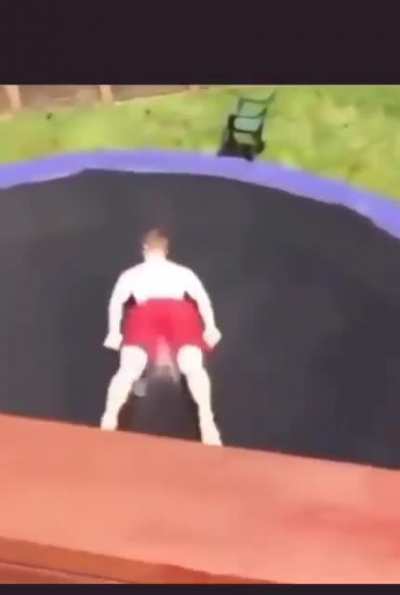 The way he closed his legs